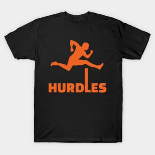 HURDLES orange T-Shirt